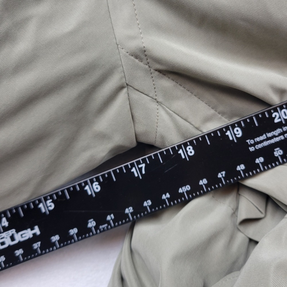 Eddie Bauer Trench‎ Coat Womens Medium Petite Parka Coat Long Puffer Down Lined - Picture 9 of 16